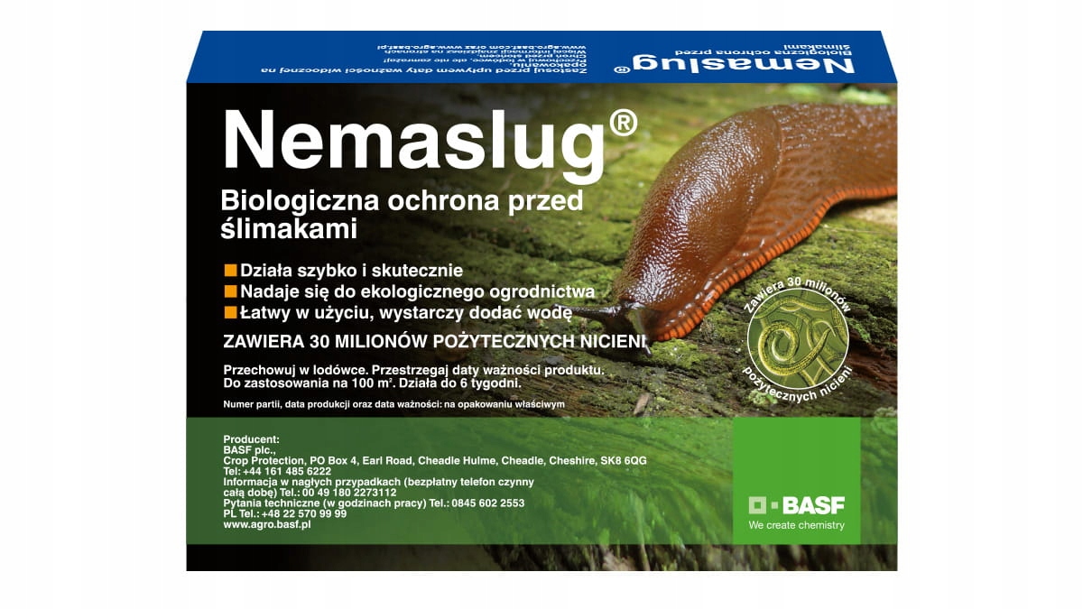 Nemaslug pre slimáky 30 miliónov háďatiek na 100 m2